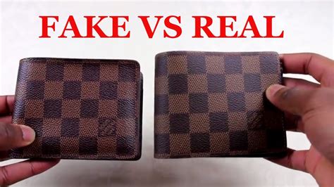 louis vuitton brazza wallet real vs fake|louis vuitton damier graphite wallet.